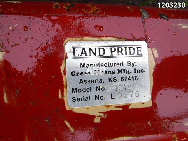 Attachments  Land Pride 1548 Box Scraper Photo