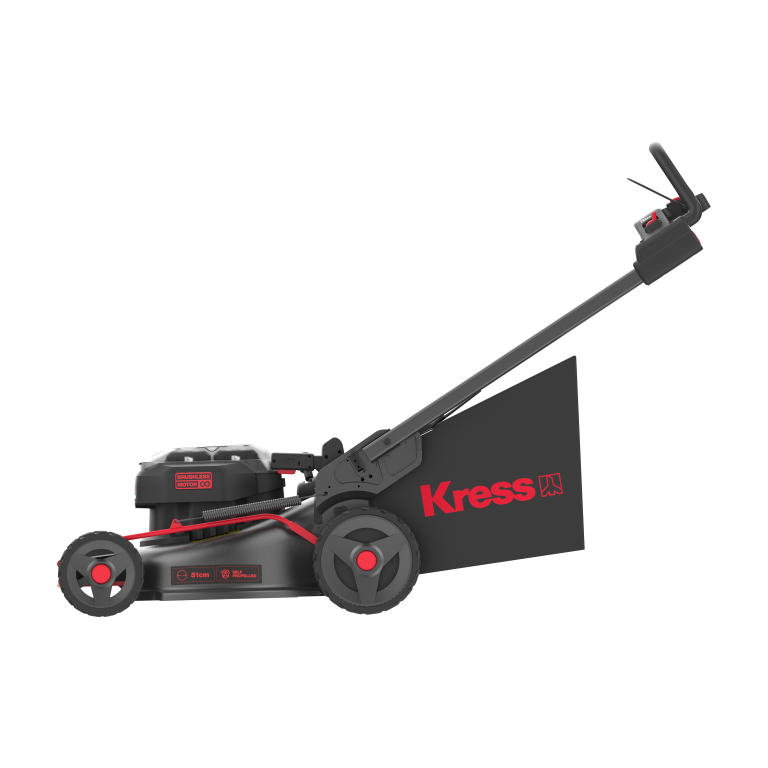 Kress 60 V 24” brushless 2-stage self-propelled snow blower – with 4  batteries – Kress
