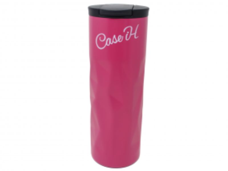 CASE IH PINK COMPRESSION TRAVEL MUG