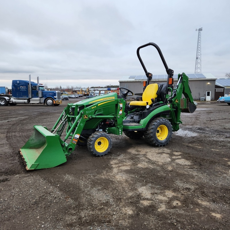 Agriculture  We Finance All Types of Credit! - 2017 John Deere 1025E Tractor/Backhoe Photo