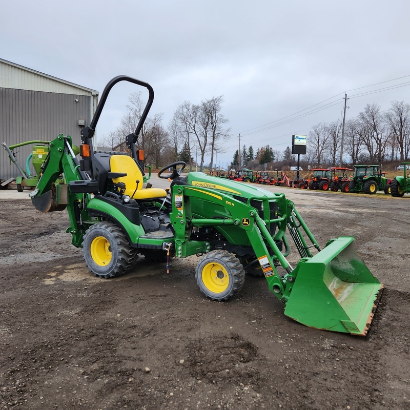 Agriculture  We Finance All Types of Credit! - 2017 John Deere 1025E Tractor/Backhoe Photo