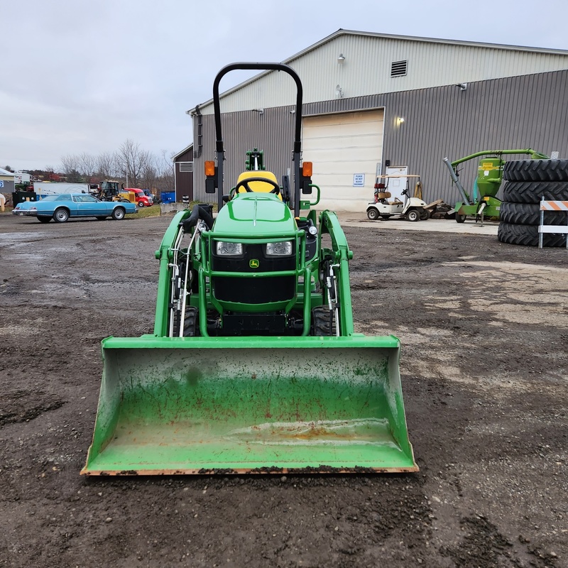 Agriculture  We Finance All Types of Credit! - 2017 John Deere 1025E Tractor/Backhoe Photo