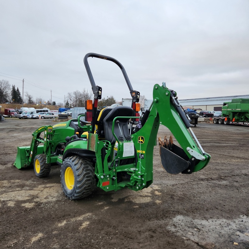 Agriculture  We Finance All Types of Credit! - 2017 John Deere 1025E Tractor/Backhoe Photo