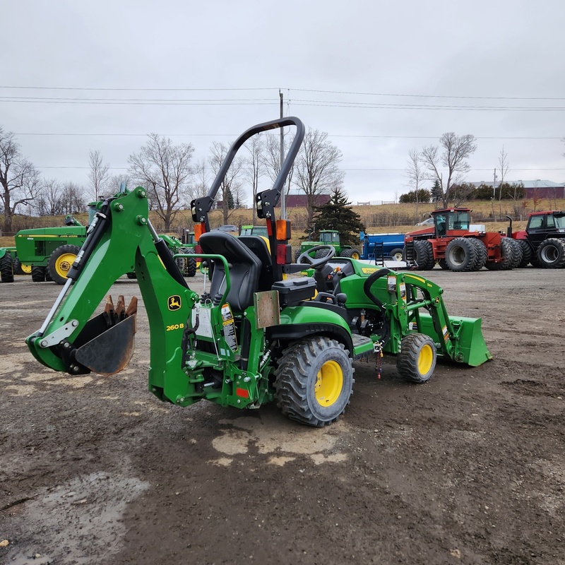 Agriculture  We Finance All Types of Credit! - 2017 John Deere 1025E Tractor/Backhoe Photo