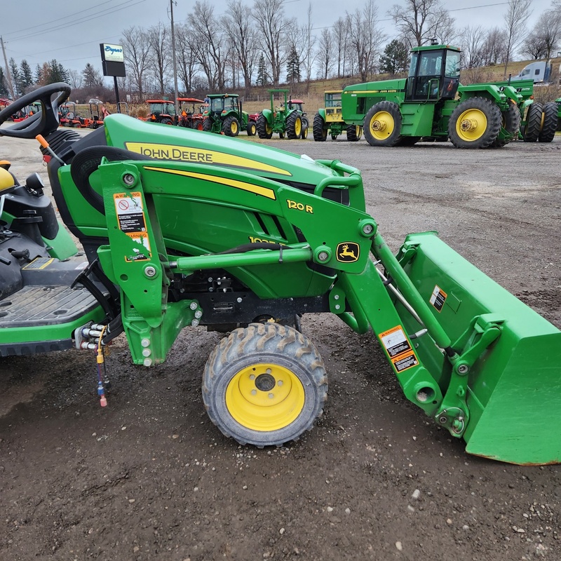 Agriculture  We Finance All Types of Credit! - 2017 John Deere 1025E Tractor/Backhoe Photo