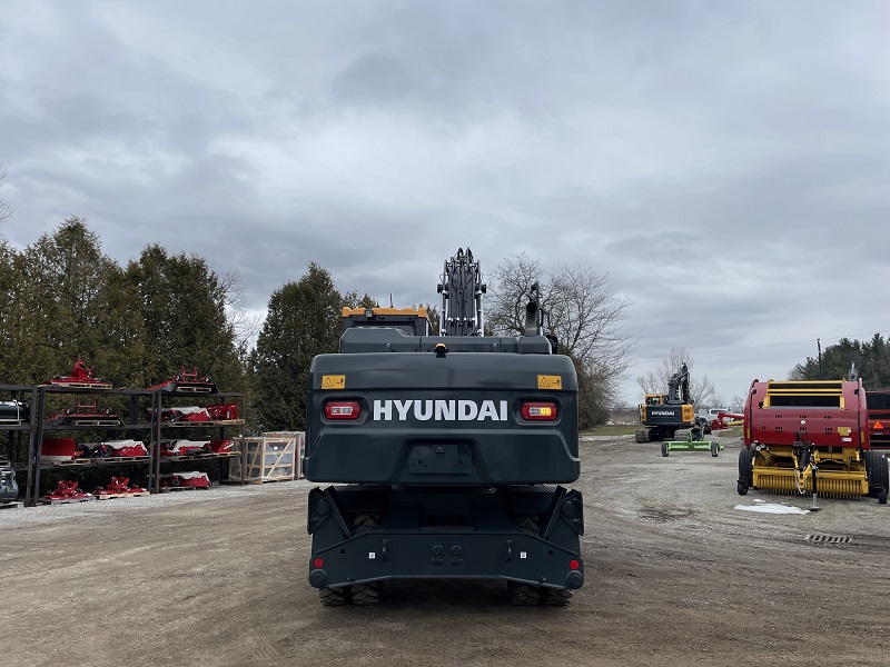 Landscape & Construction  We Finance All Types of Credit! - 2023 HYUNDAI HW210A WHEELED EXCAVATOR Photo