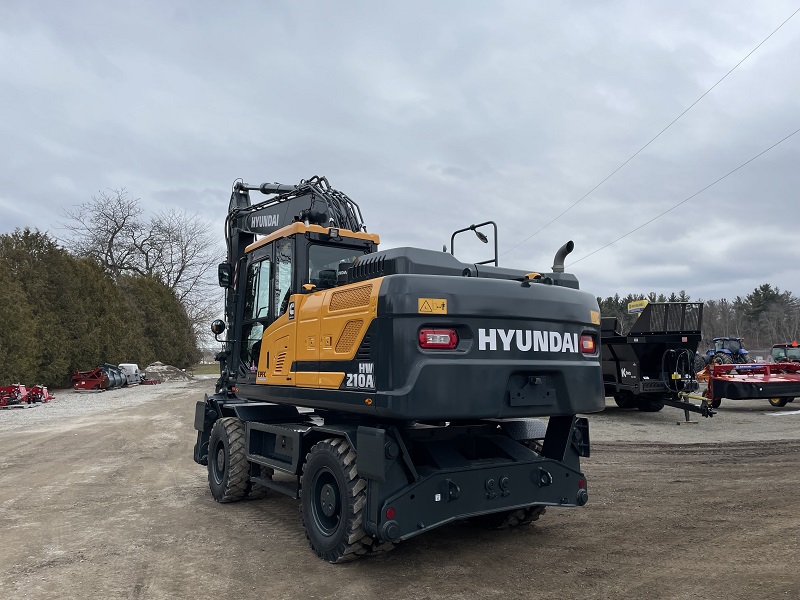 Landscape & Construction  We Finance All Types of Credit! - 2023 HYUNDAI HW210A WHEELED EXCAVATOR Photo