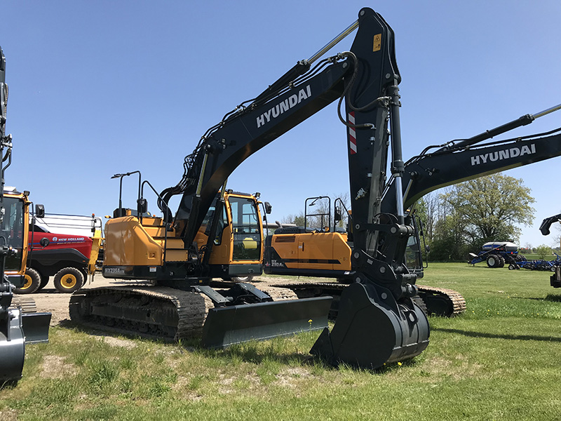 We Finance All Types of Credit! - 2023 HYUNDAI HX235A LCRD COMPACT RADIUS EXCAVATOR