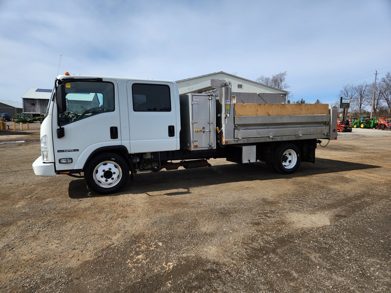 Landscape & Construction  We Finance All Types of Credit! - 2015 Isuzu NPR-HD Dump Truck Photo