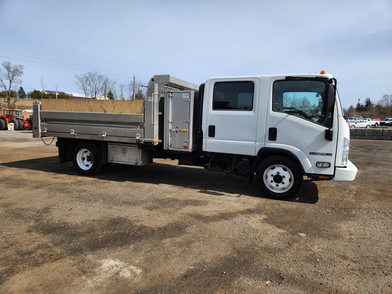 Landscape & Construction  We Finance All Types of Credit! - 2015 Isuzu NPR-HD Dump Truck Photo