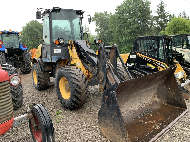 We Finance All Types of Credit! - 2010 NEW HOLLAND W80TC COMPACT WHEEL LOADER