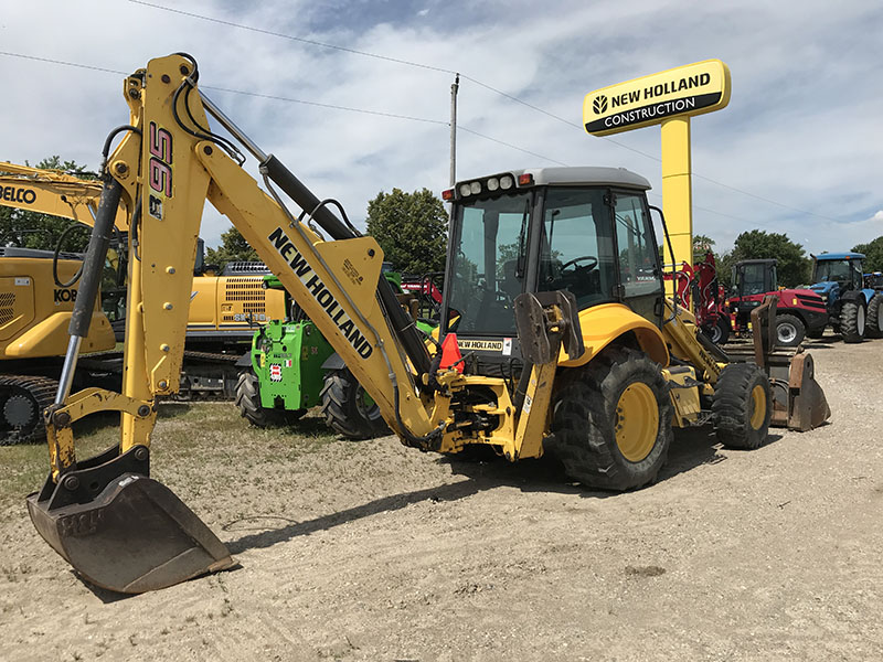 Landscape & Construction  We Finance All Types of Credit! - 2008 NEW HOLLAND B95 TRACTOR LOADER BACKHOE Photo