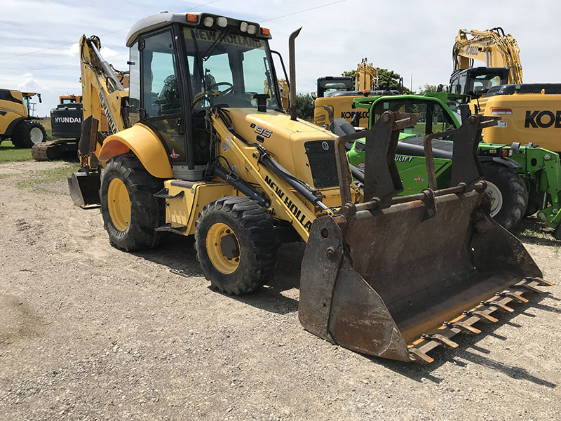 Landscape & Construction  We Finance All Types of Credit! - 2008 NEW HOLLAND B95 TRACTOR LOADER BACKHOE Photo