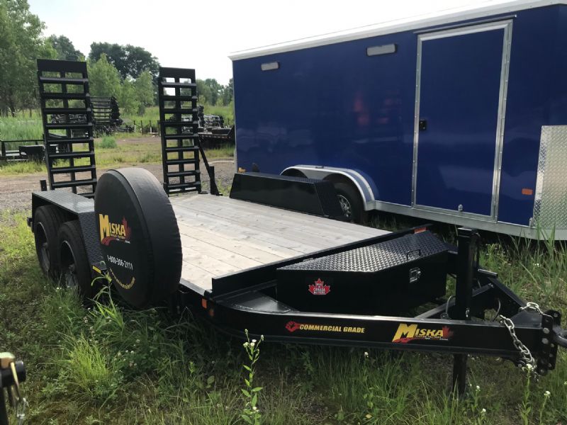 2024 Miska 8 Ton Equipment Float Trailer