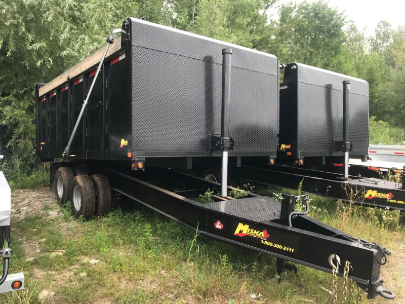 2024 Miska 12 Ton Dump Trailer