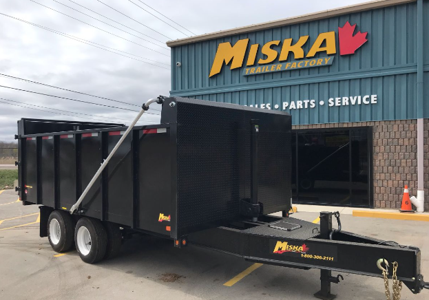 2024 Miska 15 Ton Dump Trailer