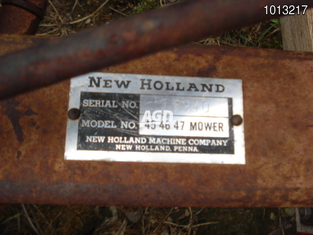 Harvesting Equipment  New Holland 45,46,47 Mower - Sickle Photo