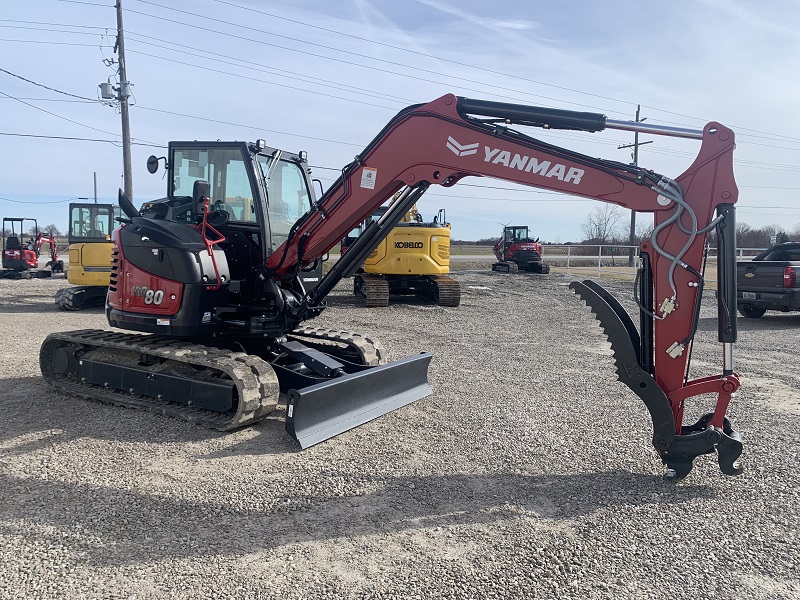 2023 YANMAR VIO80-1A MINI EXCAVATOR