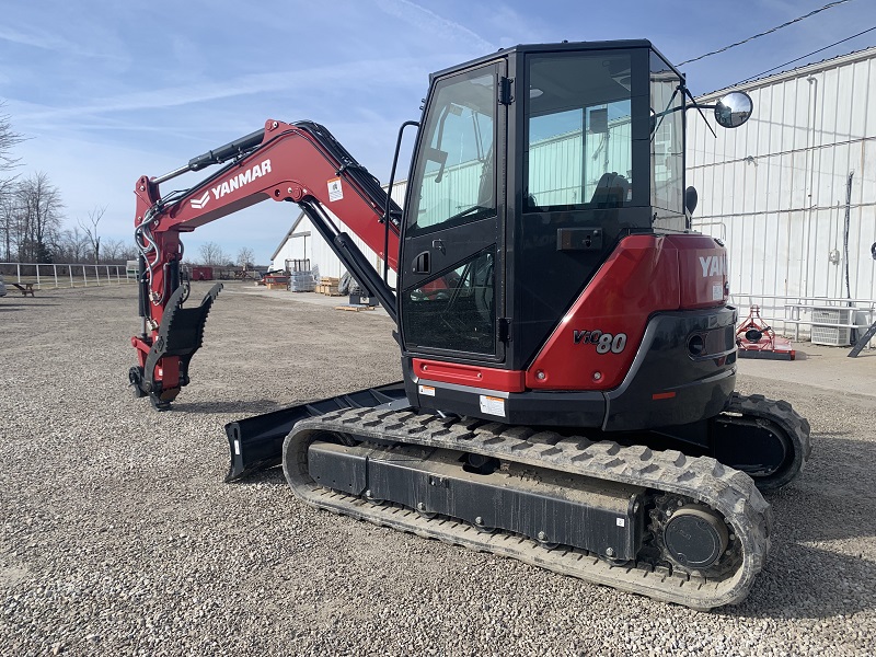 2023 YANMAR VIO80-1A MINI EXCAVATOR