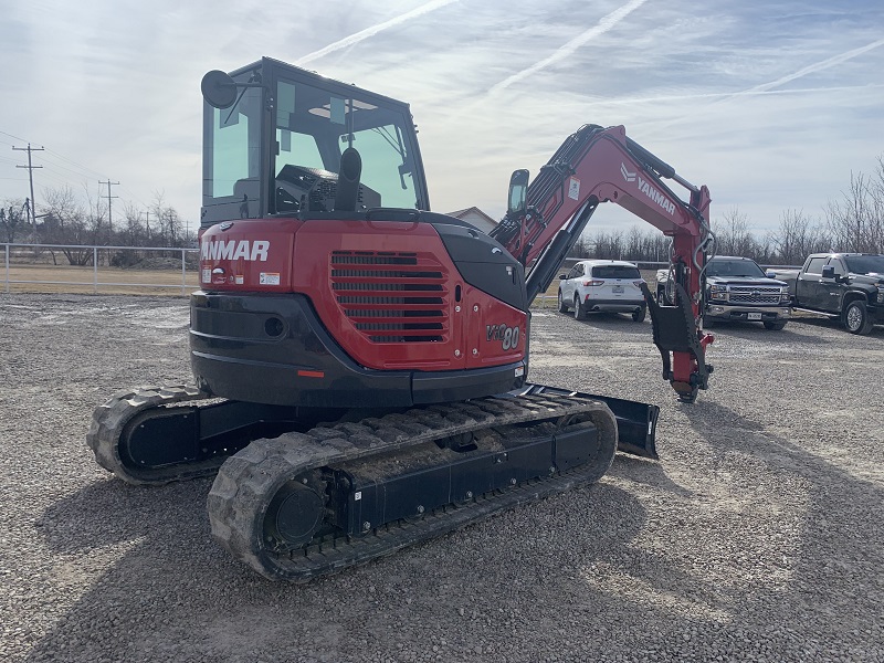 2023 YANMAR VIO80-1A MINI EXCAVATOR