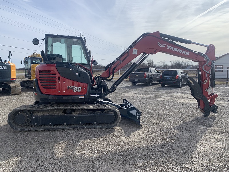 2023 YANMAR VIO80-1A MINI EXCAVATOR