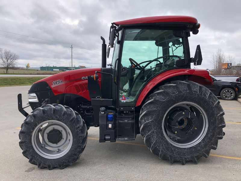 2022 CASE IH FARMALL 115A UTILITY CAB TRACTOR