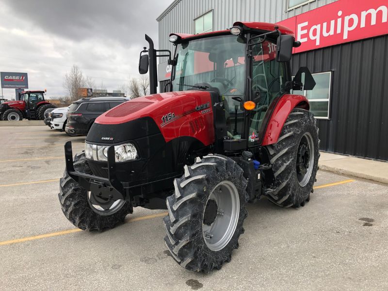 2022 CASE IH FARMALL 115A UTILITY CAB TRACTOR