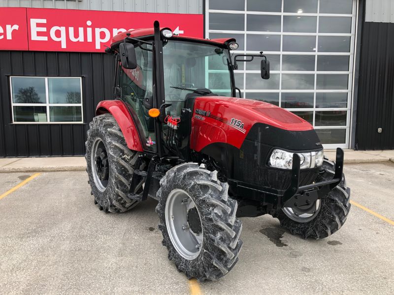 2022 CASE IH FARMALL 115A UTILITY CAB TRACTOR