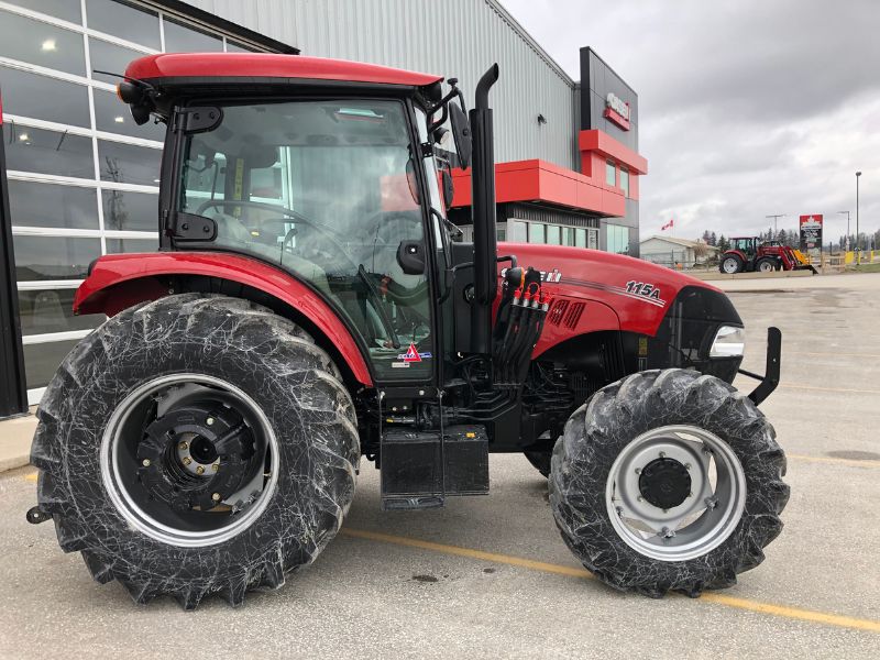 2022 CASE IH FARMALL 115A UTILITY CAB TRACTOR