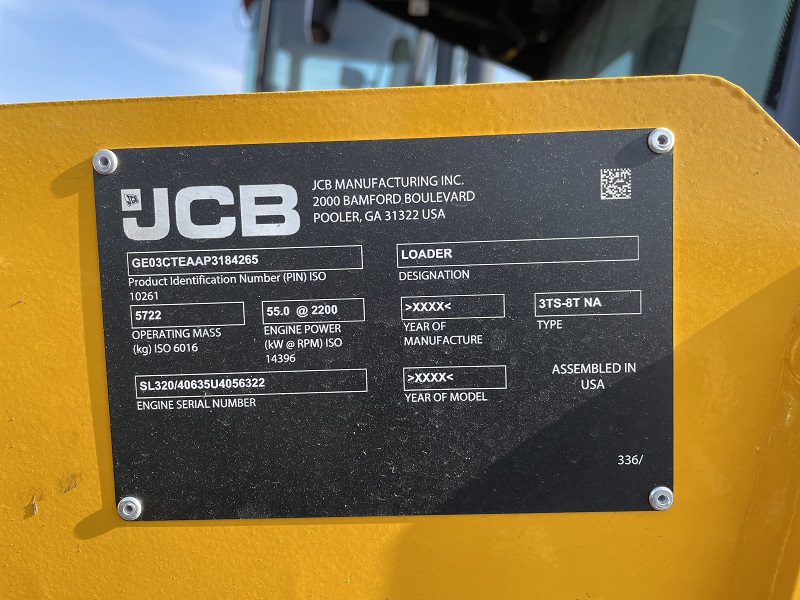 2023 JCB 3TS-8T TELESKID COMPACT TRACK LOADER