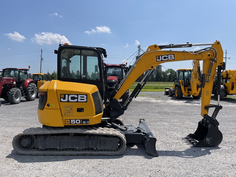 2023 JCB 50Z-1 MINI EXCAVATOR