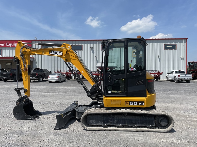 2023 JCB 50Z-1 MINI EXCAVATOR