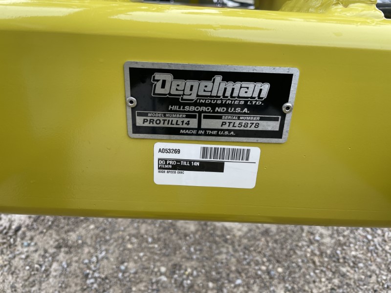 2023 DEGELMAN PRO-TILL 14 FOOT HIGH-SPEED DISC***SPECIAL DEMONSTRATOR PRICING***