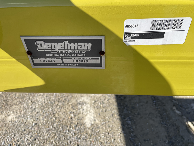 2023 DEGELMAN LR7645 LAND ROLLER