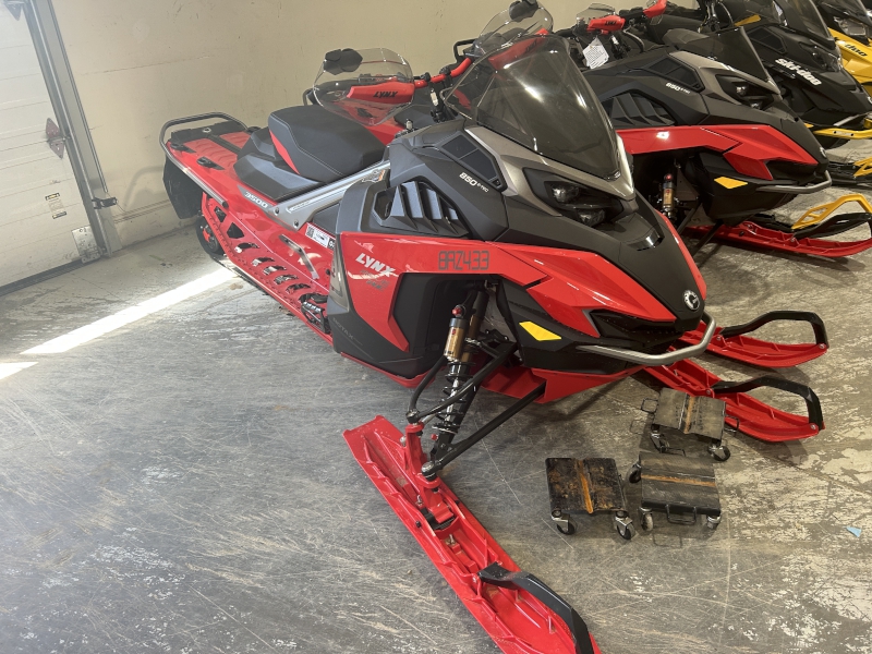 2024 LYNX RAVE RE 850 E-TEC SNOWMOBILE WITH 10.25 INCH TOUCHSCREEN