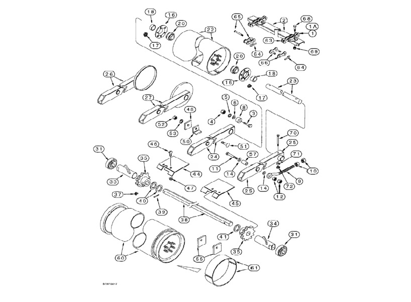 Delta Power Equipment | BRAND NEW OEM CASE IH FEEDER HOUSE CHAIN ASSEMBLY