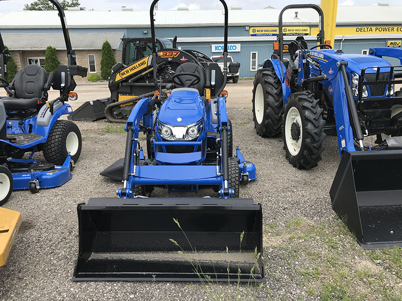 2024 NEW HOLLAND WORKMASTER 25S TRACTOR WITH LOADER AND MOWER***0% FOR 72 MONTHS***