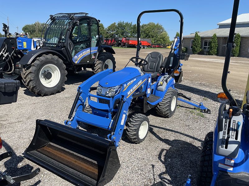 2024 NEW HOLLAND WORKMASTER 25S TRACTOR WITH LOADER AND BACKHOE***0% FOR 72 MONTHS***