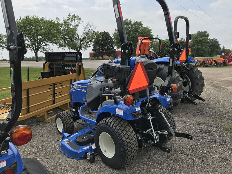 2024 NEW HOLLAND WORKMASTER 25S TRACTOR WITH MOWER***0% FOR 72 MONTHS***