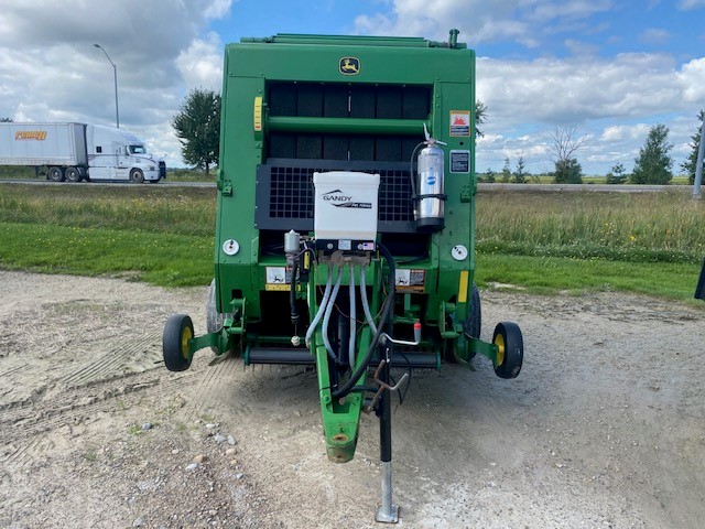 2010 JOHN DEERE 458 SILAGE SPECIAL ROUND BALER