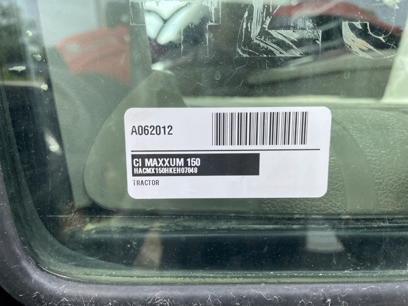 2019 CASE IH MAXXUM 150***INTEREST WAIVER OR LEASE AVAILABE***