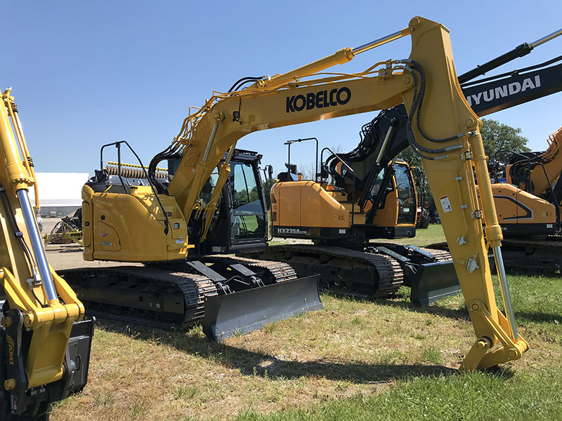 2024 KOBELCO SK140SRLC-7 SHORT REAR SWING EXCAVATOR