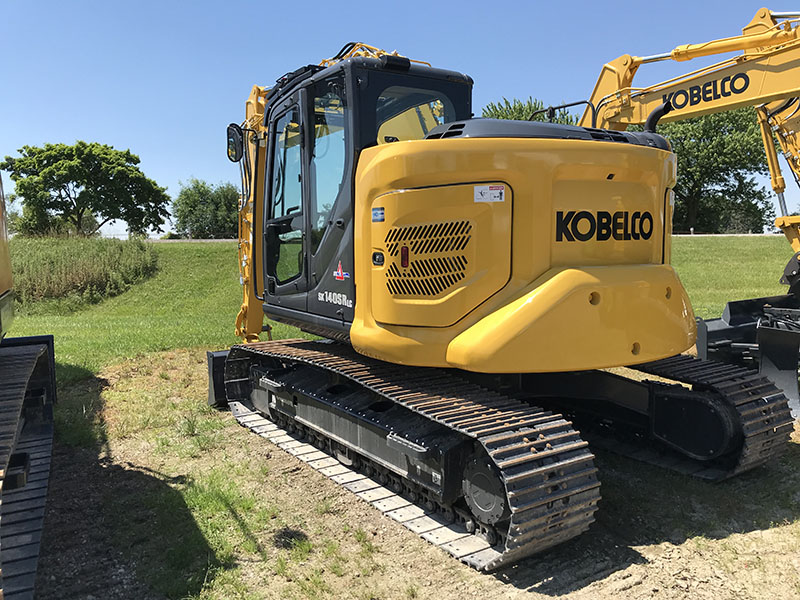 2024 KOBELCO SK140SRLC-7 SHORT REAR SWING EXCAVATOR