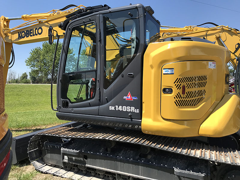 2024 KOBELCO SK140SRLC-7 SHORT REAR SWING EXCAVATOR