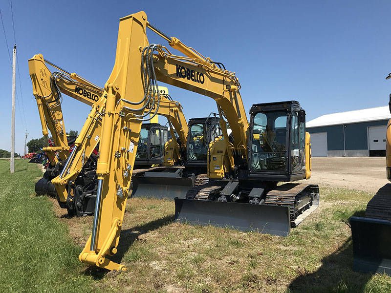 2024 KOBELCO SK140SRLC-7 SHORT REAR SWING EXCAVATOR