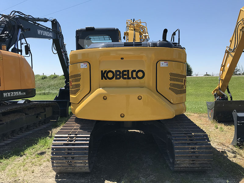 2024 KOBELCO SK140SRLC-7 SHORT REAR SWING EXCAVATOR