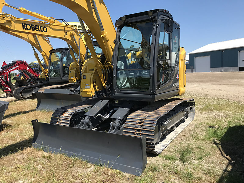 2024 KOBELCO SK140SRLC-7 SHORT REAR SWING EXCAVATOR