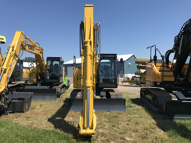 2024 KOBELCO SK140SRLC-7 SHORT REAR SWING EXCAVATOR