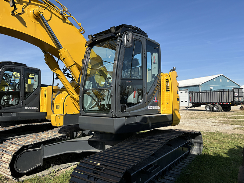 2024 KOBELCO SK270SRLC-7 SHORT REAR SWING EXCAVATOR