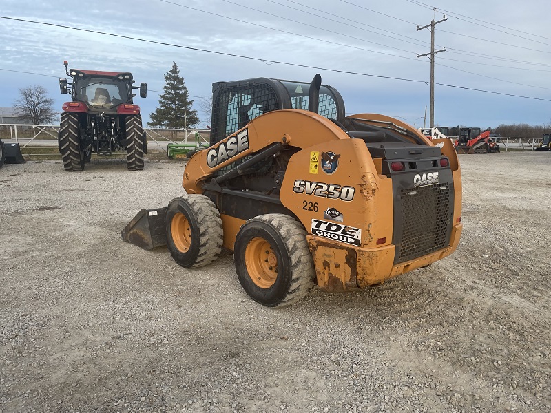 2015 CASE SV250 SKID STEER LOADER